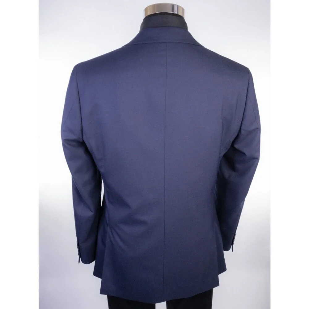 J. Crew x Loro Piana Men’s Ludlow 100% Wool 2-Button Blazer Navy Blue • 40R